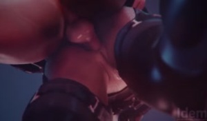 Tom Clancy's Rainbow Six Siege - Kali moaning when she get's huge dick from behind