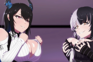 Nerissa x Shiori (Hololive) - Jakada Ani