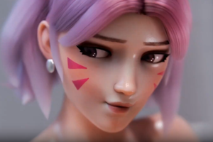 D.Va x Kiriko (Overwatch) - Volkor